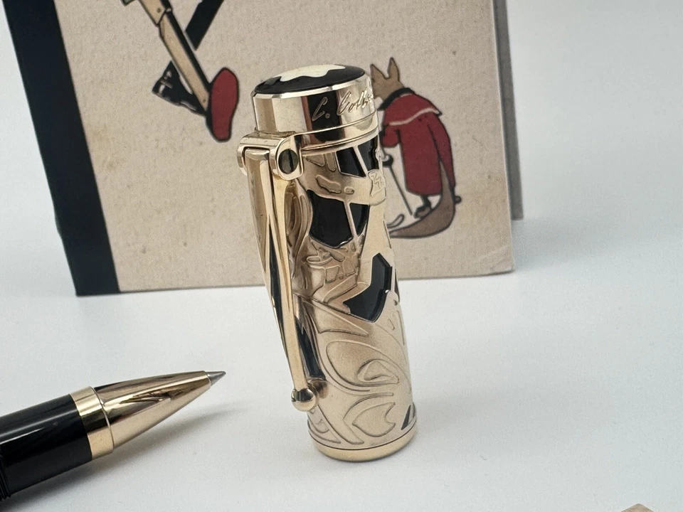 MONTBLANC LIMITED WRITERS EDITION CARLO COLLODI ROLLERBALL PEN NEW 100% GENUINE - Image 3 of 4