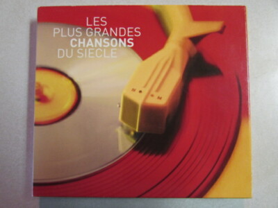 LES PLUS GRANDES CHANSONS DU SIECLE 36 TRKS 2CD DIGIPAK FRANCE CHANSON, VOCAL VG