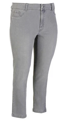 Damen Stretch Jeans Hose Jeggings grau - Gr. 56 C4 - Bild 1 von 2