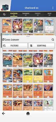 pokemon tcg card library pokémon tcg account over 1800+ pokemon