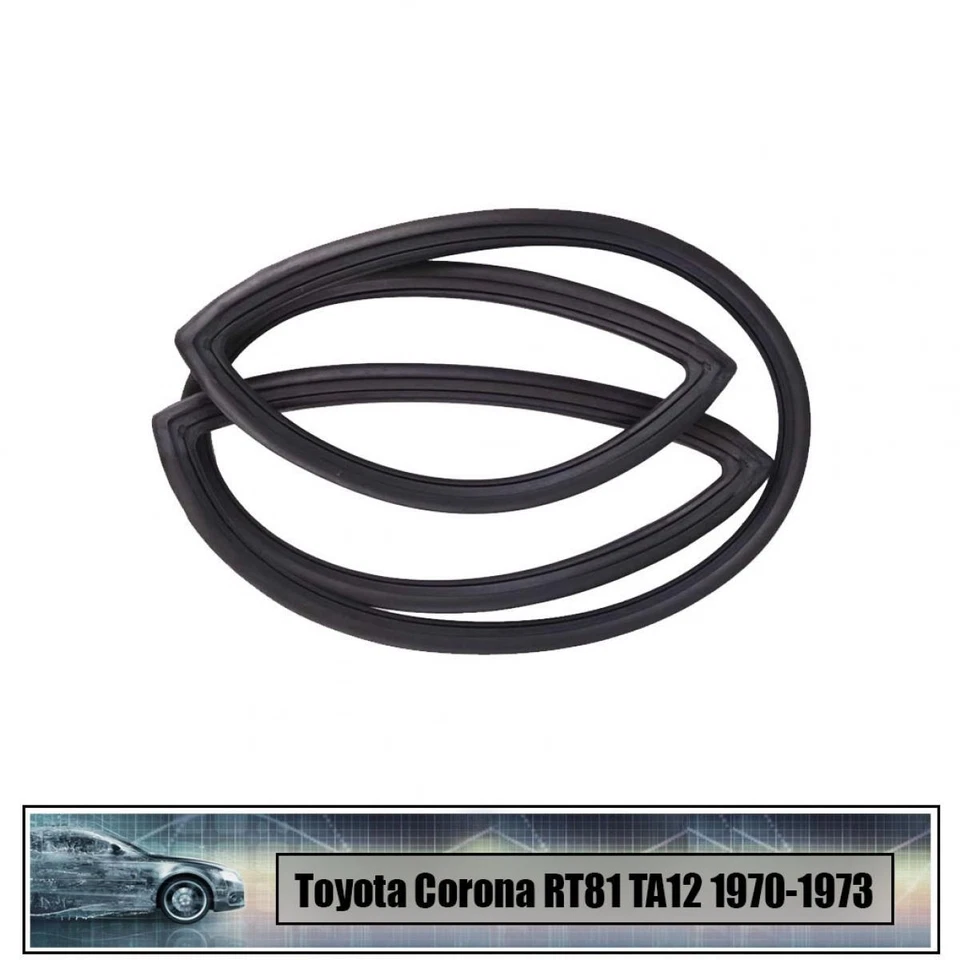 Parabrisas delantero sello goma resistente al clima para Toyota Corona RT81 sedán 1970-1973 Foto 2 de 4