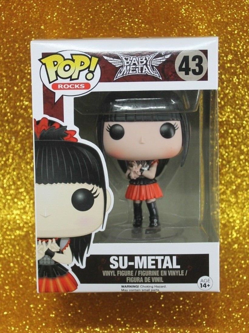 FUNKO POP ROCKS BABY METAL #43 SU-METAL VAULTED VINYL FIGURE~FAST