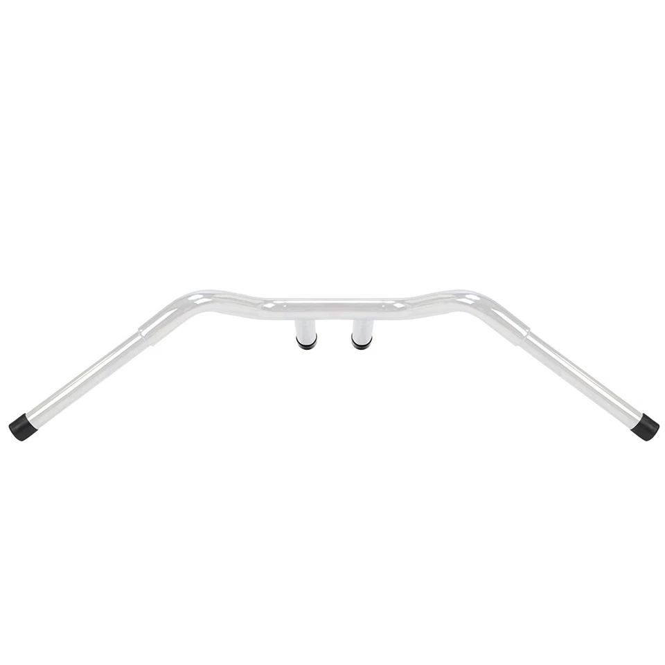 10" Rise T-Bar 1-1/4" Fat Handlebar Fit For Harley Dyna Softail Fatboy Custom Foto 4 de 4