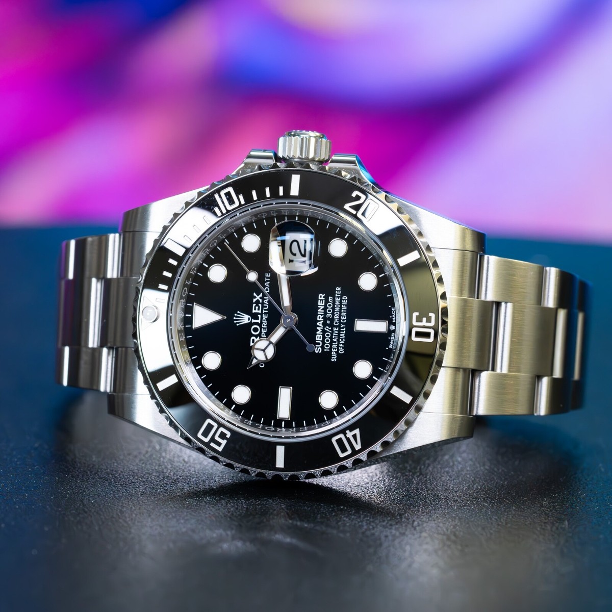2024 Rolex Submariner DATE Black Dial Box Papers & White Tag