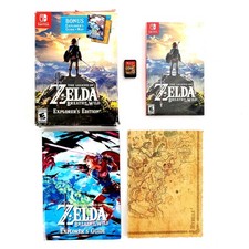 Zelda Breath of the Wild [Explorer's Edition] Prices Nintendo