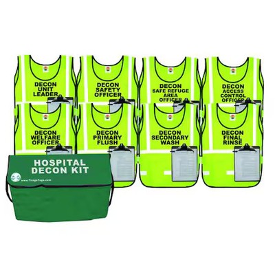 Disaster Management Systems Dms 05041 Hospital Decon Kit, 8 Vests