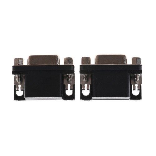 2PCS VGA DB15 15Pin D-SUB 3 Row Female Right Angle PCB Solder Cable Connector-i- - Photo 3/6
