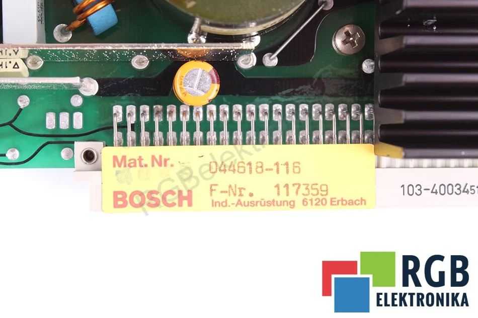 NT600 044618-116 BOSCH - Reconditionné - Garantie 24 mois