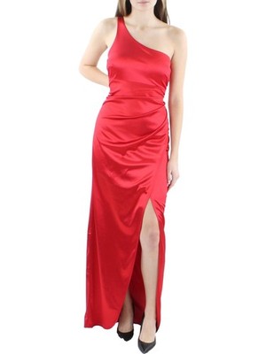 EMERALD SUNDAE Womens Gown Dress Red Sleeveless Pullover Padded Juniors S