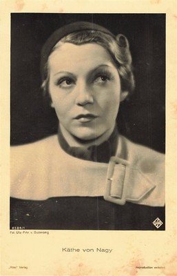 911919) Schauspieler Karte  -   Käthe von Nagy