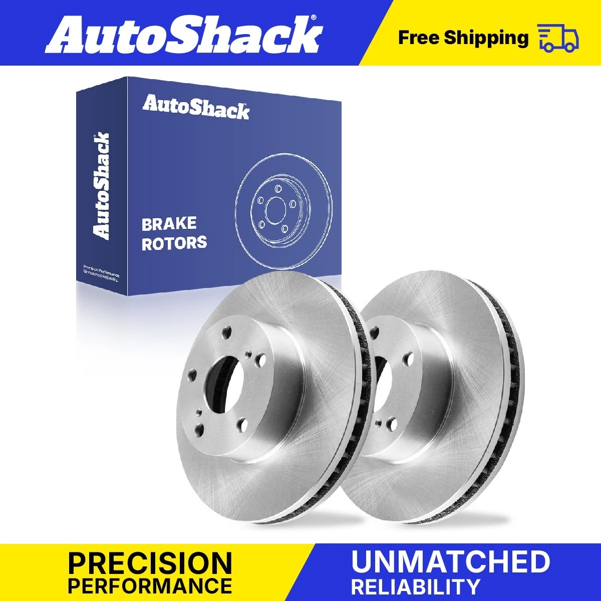 Par De Rotores Delanteros Perforados Y Ranurados De 10.83 Pulgadas Para Toyota Tacoma 2005-2015, Marca Detroit Axle