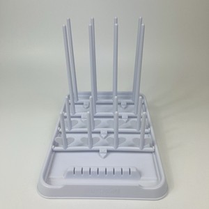 Munchkin Baby Bottle Drying Rack Compact Design Foldable White