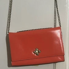 Patricia Nash Crossbody Bag Vintage Veg Tan Collection - Coral