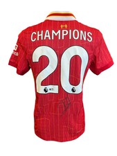 ARNE SLOT SIGNED LIVERPOOL FC 24/25 PL CHAMPIONS HOME SHIRT (ACG CERT AG17174)