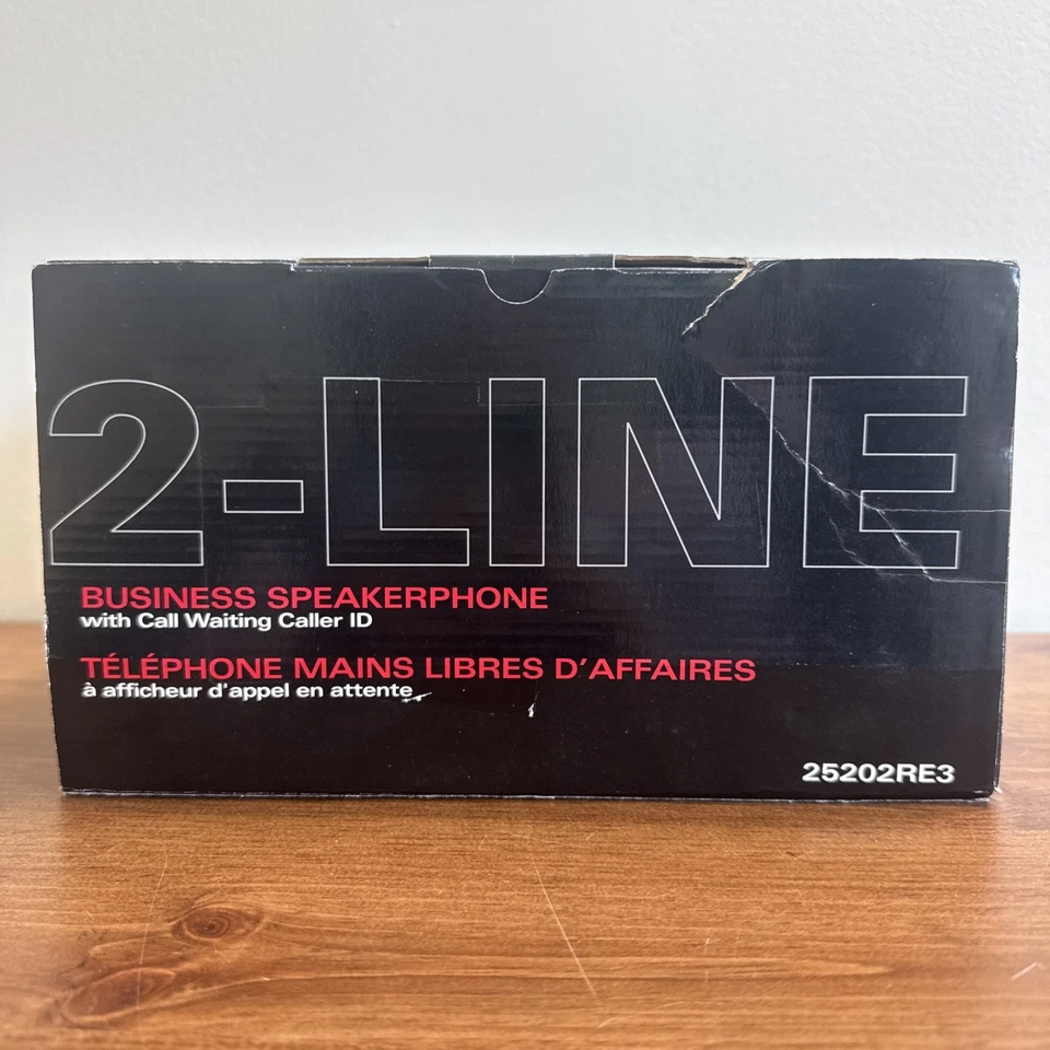 Teléfono de Escritorio Serie Ejecutiva RCA 2 Líneas Modelo 25202RE3-B Thomson Inc  Foto 2 de 4