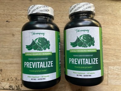 Previtalize Super Prebiotic Enhanced Herbal Blend Exp 8/26 Lot Of 2