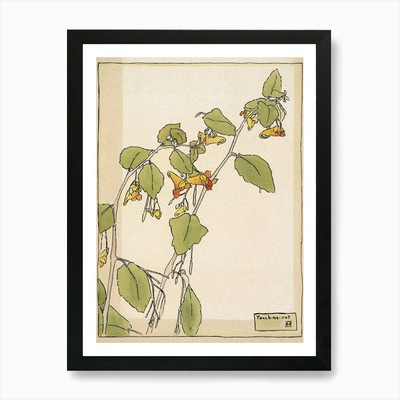 Touch Me Not (1915), Hannah Borger gerahmtes Wandbild Poster Leinwanddruck Bild
