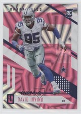 2017 Panini Unparalleled Pink David Irving #102 fz4