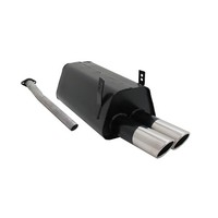 Novus Sportauspuff FüR Bmw 3Er E36 320 / 323 2X76Mm Sr-Design Mit Abe