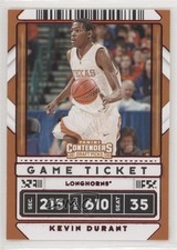 2020 Panini Contenders Draft Picks Variation Game Ticket Red Kevin Durant #5 2xd