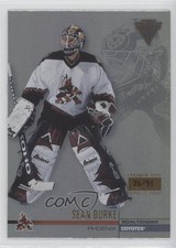 2001-02 Pacific Private Stock Titanium Premiere Date 26/94 Sean Burke #108 2d8