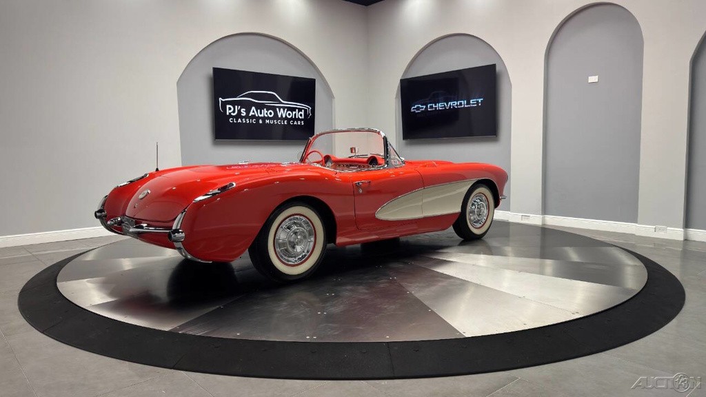 1956 Red Chevrolet Corvette   | C1 Corvette Photo 7