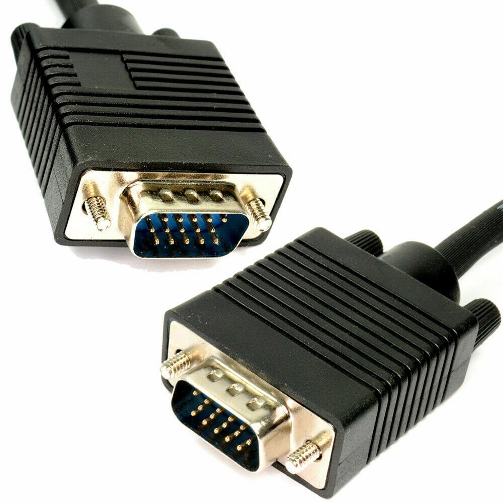 25m VGA HD15 Cable PC to TFT Monitor LCD TV Lead 80ft