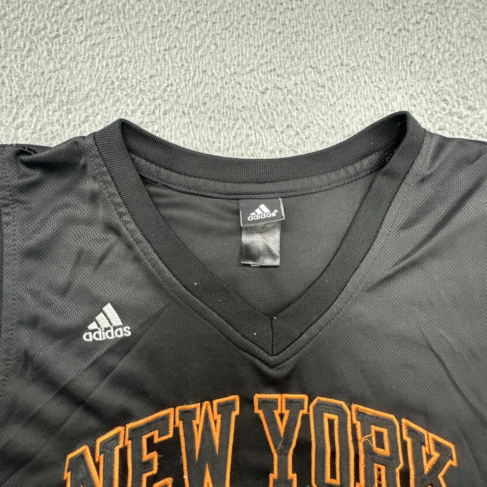 Camiseta Adidas New York Knicks Amare Stoudemire #1 Talla 56 XXL Negra Foto 2 de 4