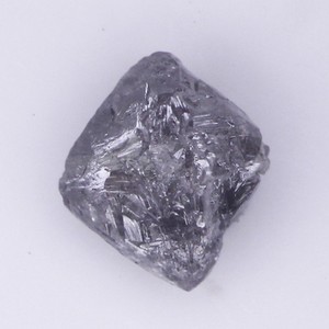 Natural Diamond Loose Genuine Earth Mined Rough 0.95 Ct Crystal Black Diamond