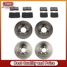Front Rear Brake Rotors Brake Pads for Jaguar Vanden Plas 4.2L Jaguar XJ12 5.3L