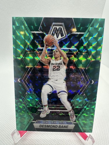 2022-23 Panini Mosaic - Desmond Bane #156 Choice Fusion Green Prizm /21