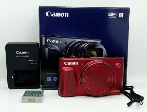 Canon Power Shot SX 720 HS 20.3MP Kompakt Digitalkamera 40x Zoom WLAN Rot - Bild 1 von 19