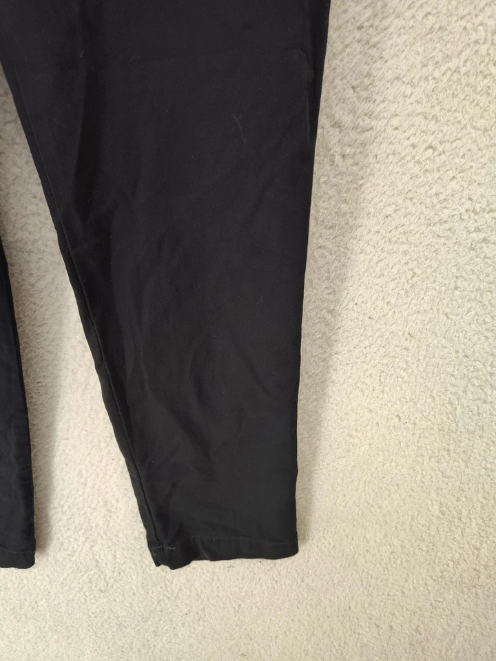Arizona Jeans Co Hombres Pantalones 29x30 Negro Algodón B Original Recto Elástico Chino Foto 4 de 4