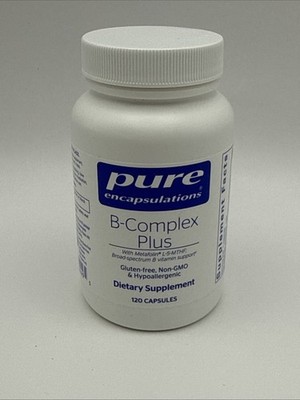 B Complex Plus 120 Capsules EXP 11/2028