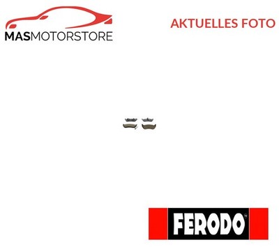 SATZ BREMSBELÄGE BREMSKLÖTZE HINTEN FERODO FDB1660 I NEU OE QUALITÄT