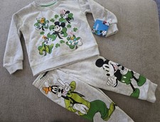 Disney Mickey And Friends Sweatshirt And Sweatpant Set 18 Months