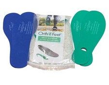 OrthoFeet Shoe Insoles 1/8  1/16" Spacer Inserts  Arch Boosters Women's Sz 9.5