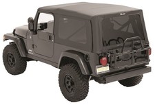 Bestop  54721 35  Supertop Squareback Soft Top Jeep Wrangler Tj 04-06