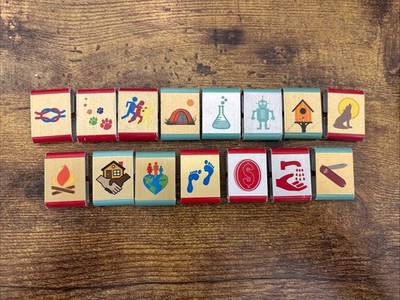 Lot Of 15 Scout Belt Loop Merit Award Achievement Badges