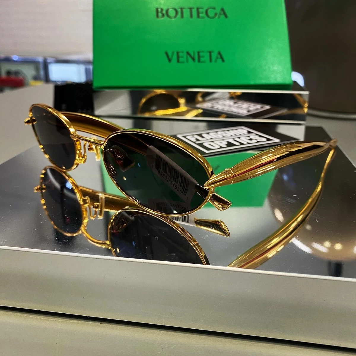 Bottega Veneta Round Sunglasses for Women for sale | eBay display picture 2