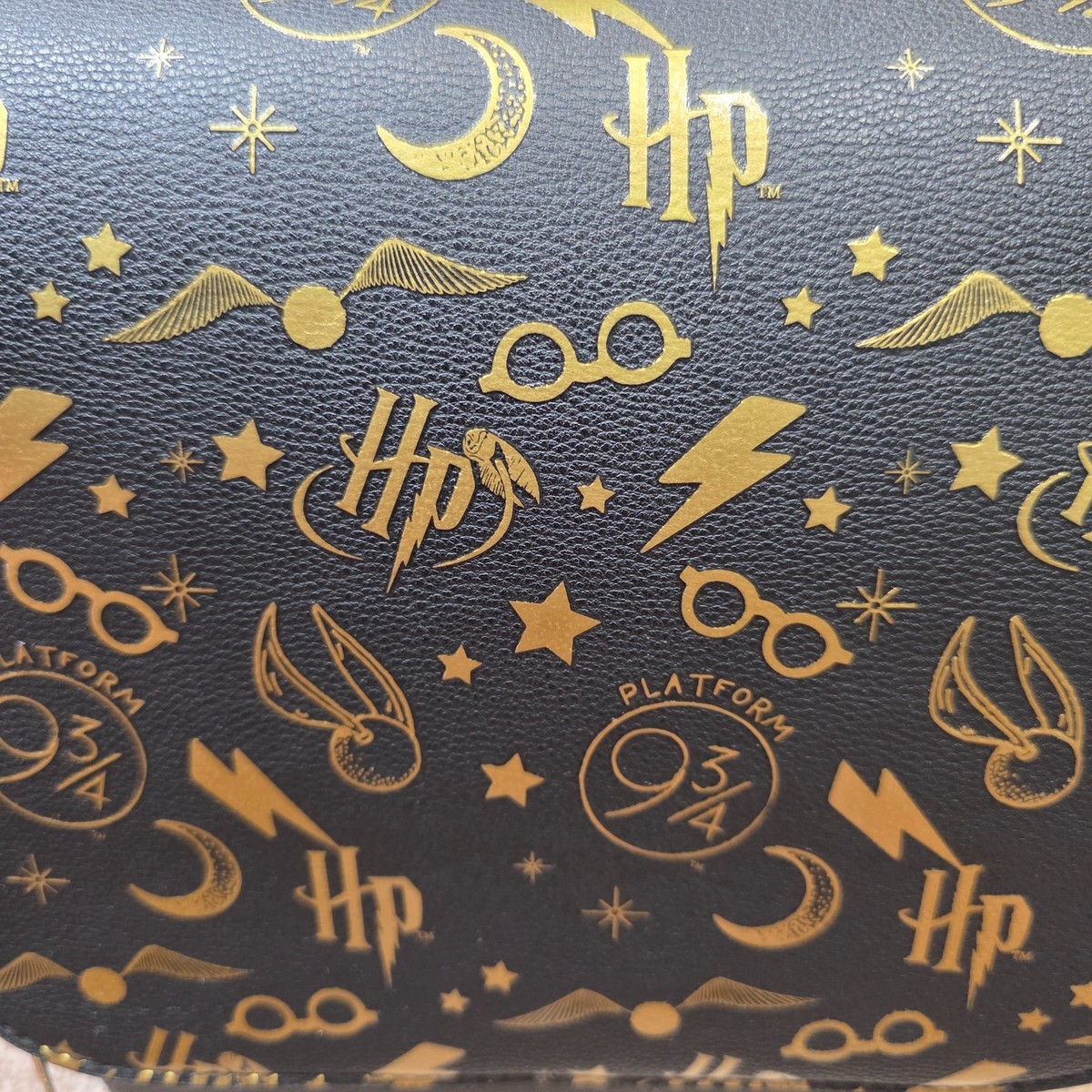 NEW Primark x Harry Potter Black and Gold Backpack NEW Primark x Harry Potter Black and Gold | Mercari main image 4