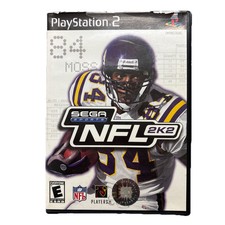 NFL 2K2 (Sony PlayStation 2, 2001) W/ Manual CIB Complete in Box Tested/Working