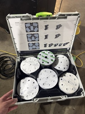 Festool 577126 SYS-STF D125 GR Abrasive Starter Set Systainer