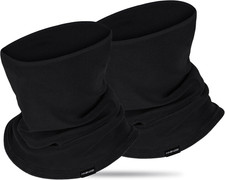 Winter Neck Warmer Fleece Neck Gaiter for Skiing Motorcycle Bike Jogging Running