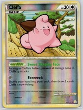 Cleffa 17/123 Rare HeartGold & SoulSilver Pokemon Reverse Holo Moderately Played on eBay