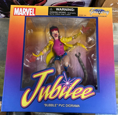 Jubilee (X-Men) - Diamond Select Gallery PVC Statue Diorama- Comic Con Exclusive