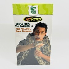 Jeff Corwin Experience Costa Rica The Arribiatta & Amazon Goin' Bananas VHS Tape