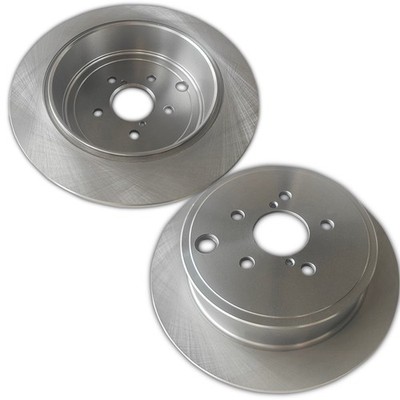 Pair Rear Disc Brake Rotors for Subaru Forester Impreza Legacy Outback BRZ