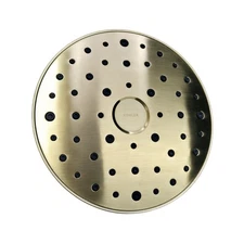 Kohler REC29998-G-2MB Raindet 1-Setting 1.75 GPM Rain Shower Head - Brush Brass