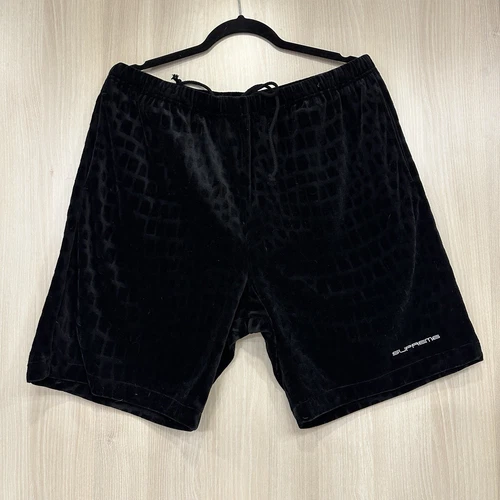 Short Supreme Croc velours noir taille XL